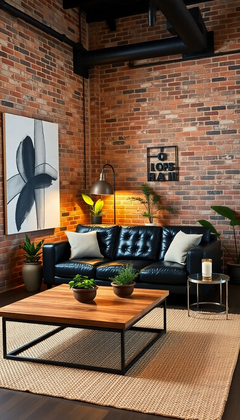 20+ Stunning Living Room Decor Ideas You Need to See - 5. Modern Industrial