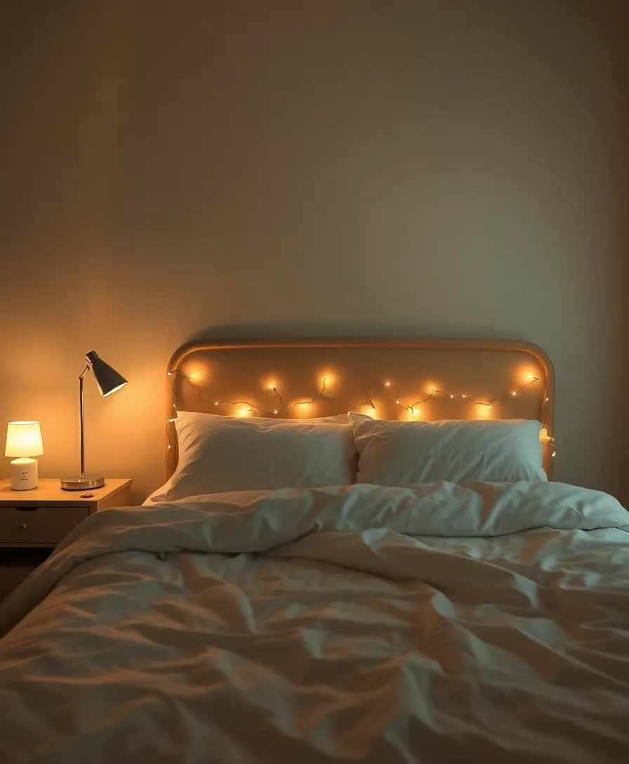 21 Stylish Minimal Bedroom Inspo Ideas That Exude Peace and Calm! - 12. Soft Lighting