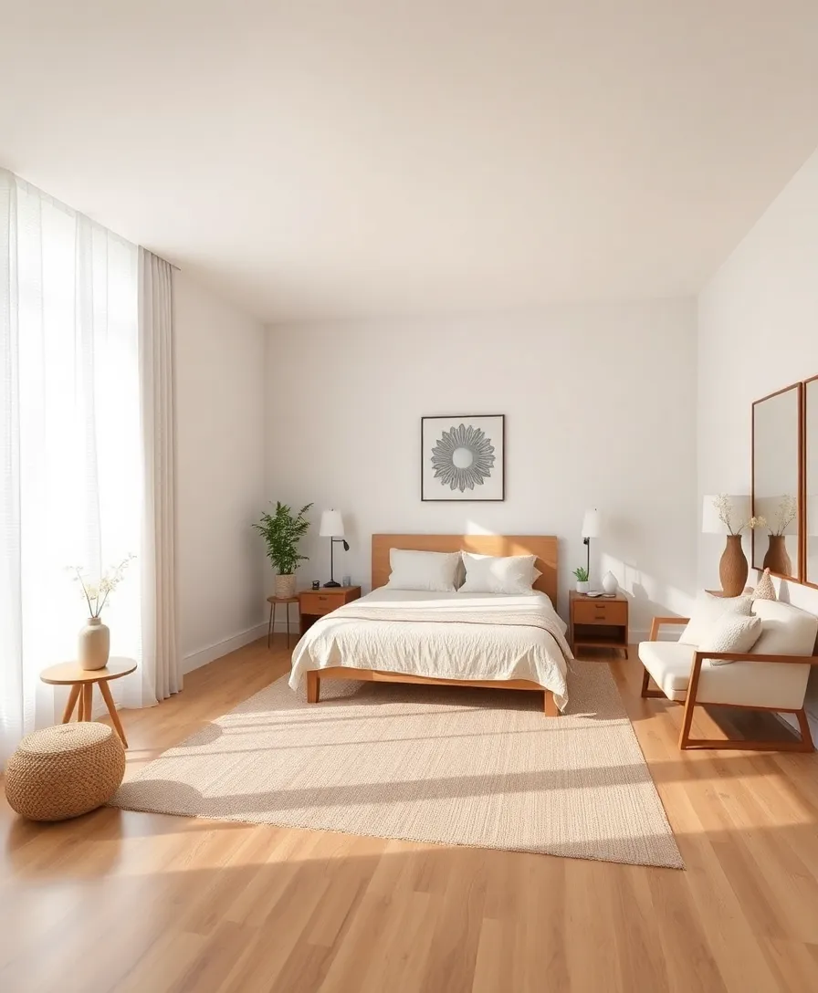 21 Stylish Minimal Bedroom Inspo Ideas That Exude Peace and Calm! - 21. Mindful Arrangement