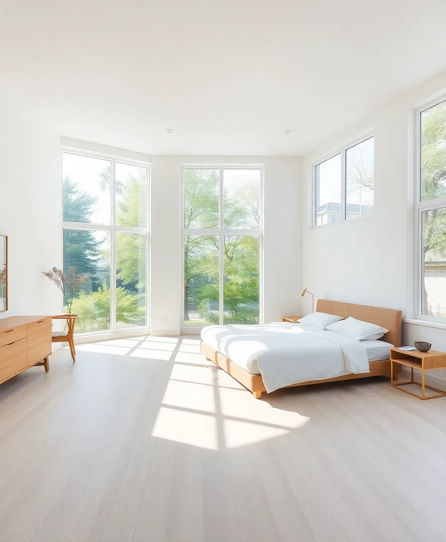 21 Stylish Minimal Bedroom Inspo Ideas That Exude Peace and Calm! - 13. Open Floor Plan