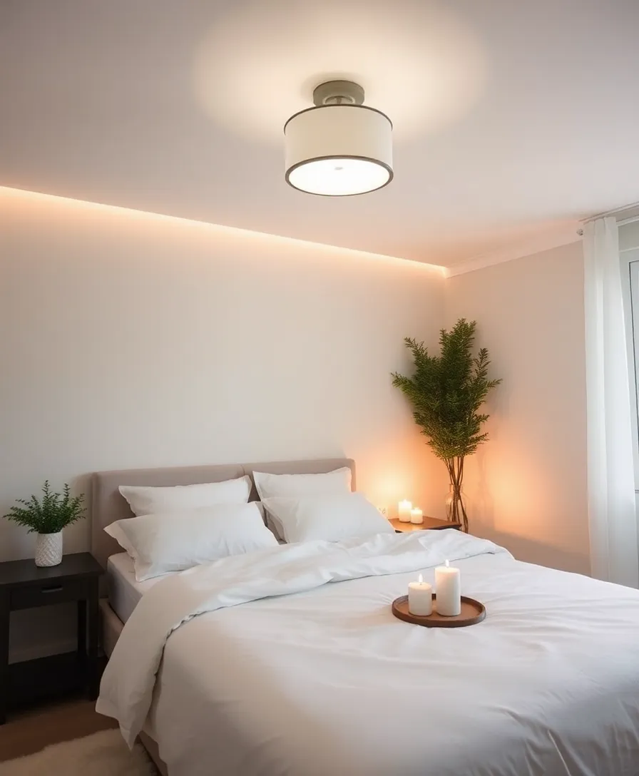 21 Minimalist Bedroom Decor Ideas to Create Your Dream Oasis! - 18. Soft Mood Lighting