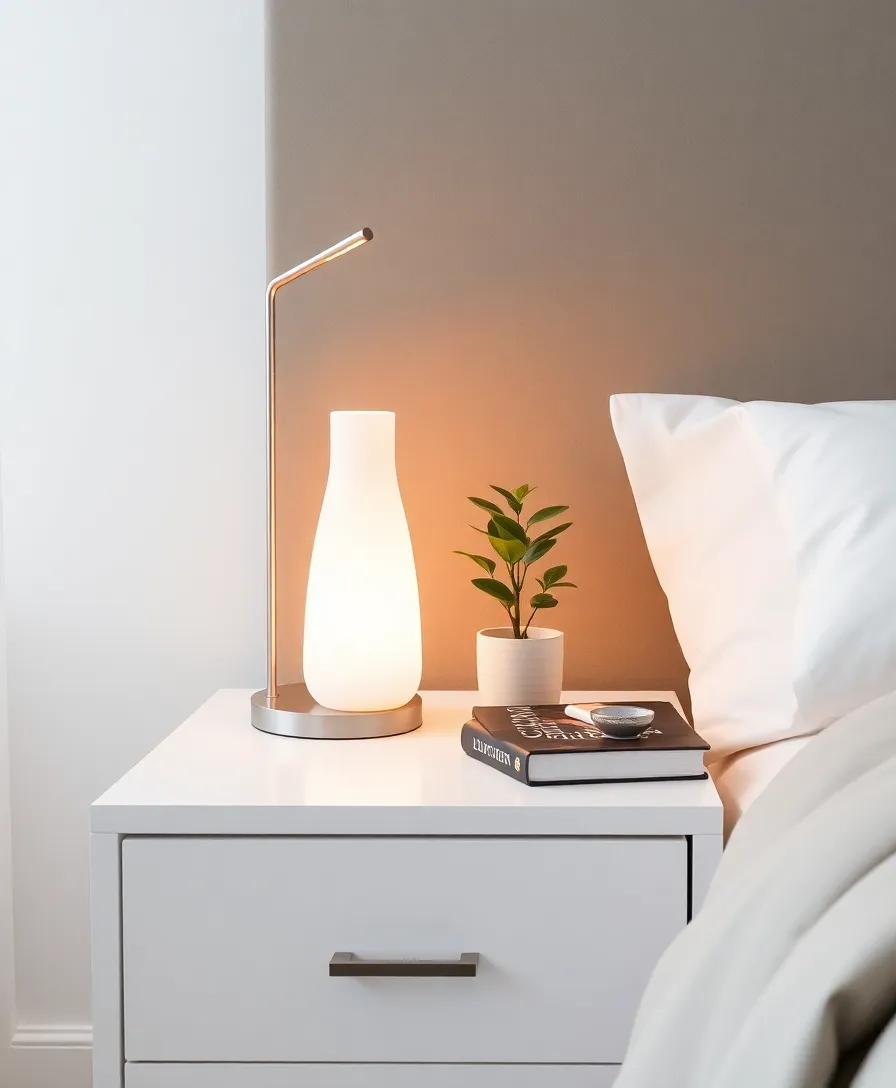 21 Minimalist Bedroom Decor Ideas to Create Your Dream Oasis! - 9. Decluttered Nightstands