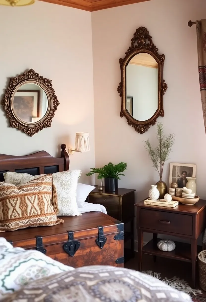 21 Boho Bedroom Ideas That Will Transform Your Space into a Dreamy Retreat! - 6. Vintage Finds