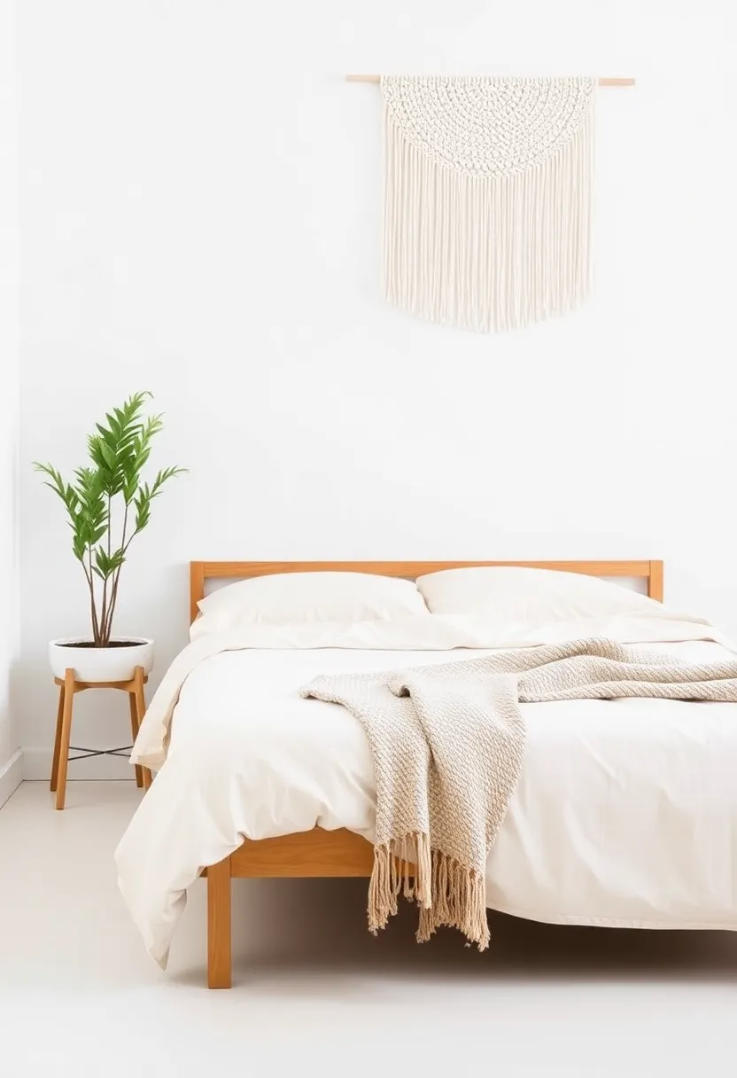 21 Boho Bedroom Inspirations That Will Make You Want to Redecorate ASAP! - 12. Minimalist Boho