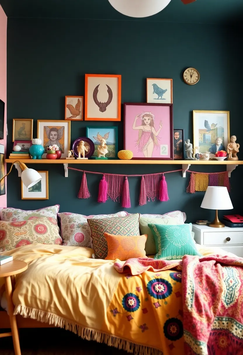 21 Boho Bedroom Inspirations That Will Make You Want to Redecorate ASAP! - 18. Whimsical Touches
