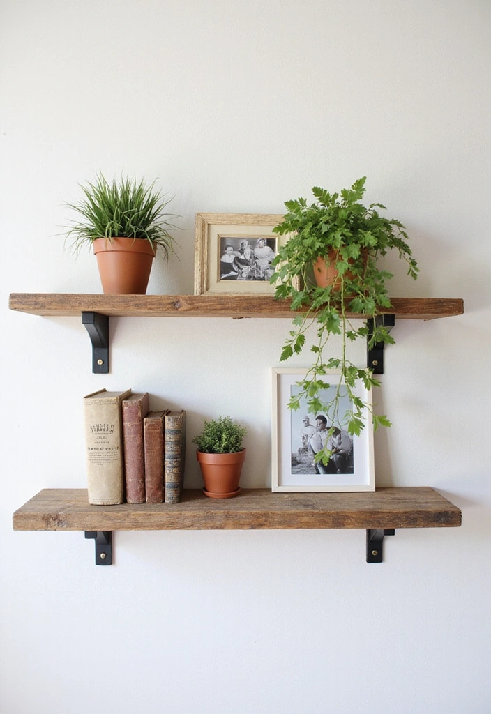 25 Farmhouse Decor Ideas That'll Make Your Home Feel Like a Cozy Retreat (You Won't Believe #12!) - 3. Weathered Wood Accents
