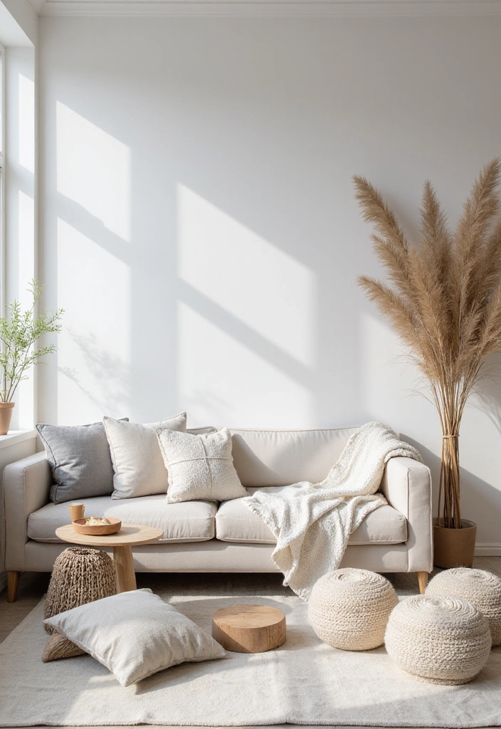 25 Farmhouse Decor Ideas That'll Make Your Home Feel Like a Cozy Retreat (You Won't Believe #12!) - 10. Neutral Color Palette