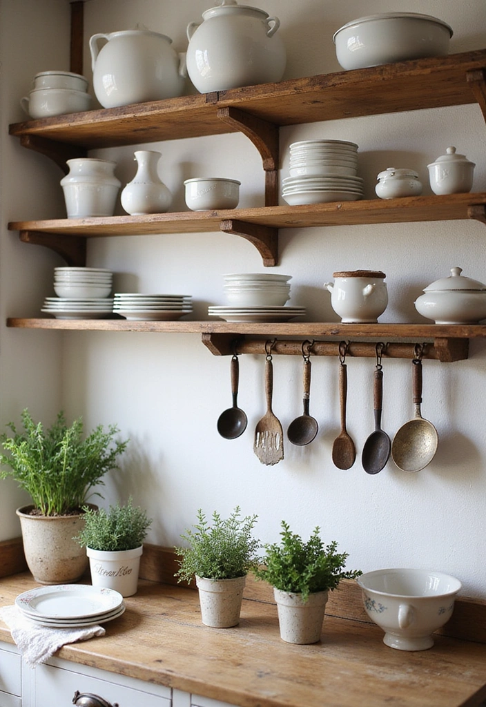25 Farmhouse Decor Ideas That'll Make Your Home Feel Like a Cozy Retreat (You Won't Believe #12!) - 7. Rustic Kitchen Decor