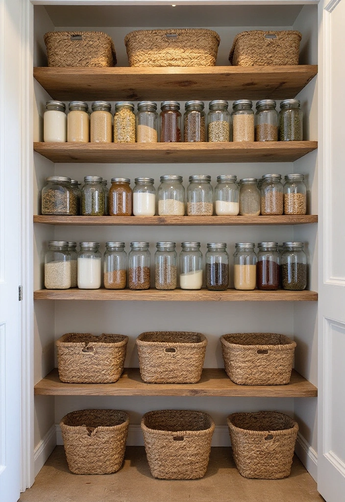 25 Farmhouse Decor Ideas That'll Make Your Home Feel Like a Cozy Retreat (You Won't Believe #12!) - 17. Farmhouse Pantry