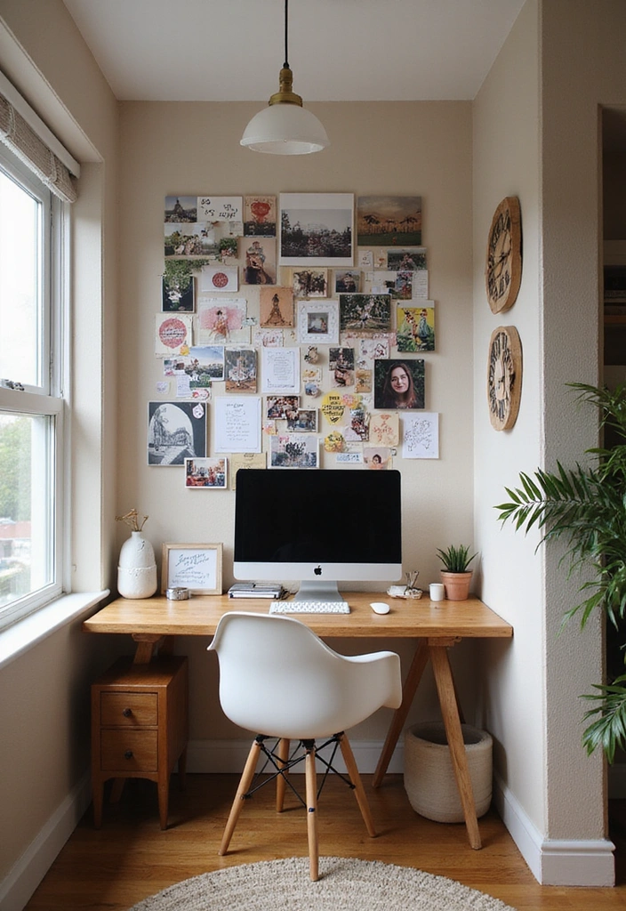 15 Small Office Ideas That'll Transform Your Workspace Into a Productivity Powerhouse! - 6. Personal Touches