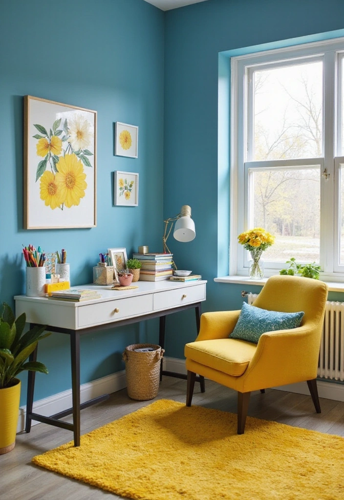 15 Creative Office Ideas That Will Inspire Your Best Work (You Won't Believe #9!) - 3. Color Psychology