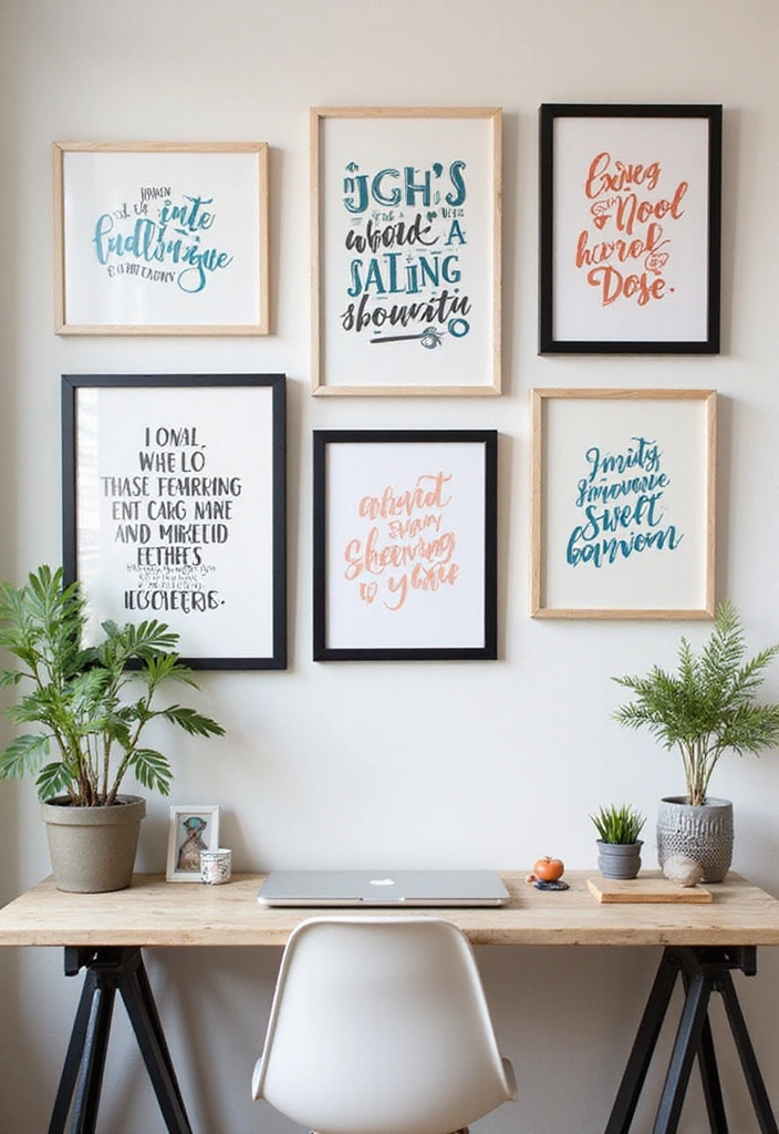 15 Creative Office Ideas That Will Inspire Your Best Work (You Won't Believe #9!) - 11. Inspirational Quotes