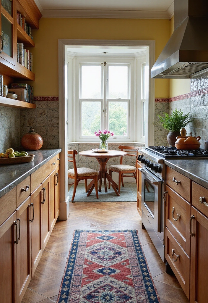 15 Cozy Farmhouse Kitchen Designs That'll Inspire Your Next Remodel! - 13. Mixing Patterns and Textures