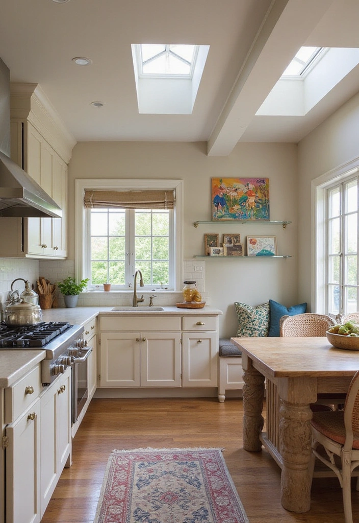 15 Cozy Farmhouse Kitchen Designs That'll Inspire Your Next Remodel! - 11. Family-Friendly Layout
